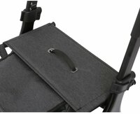 MultiMotion - Curve rollator - Extra zachte softwielen - Smal &amp; wendbaar - Geen remkabels - Uniek design - Champagne