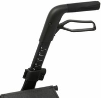 MultiMotion - Curve rollator - Extra zachte softwielen - Smal &amp; wendbaar - Geen remkabels - Uniek design - Champagne