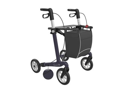 Server Carbon Fiber rollator met softbanden