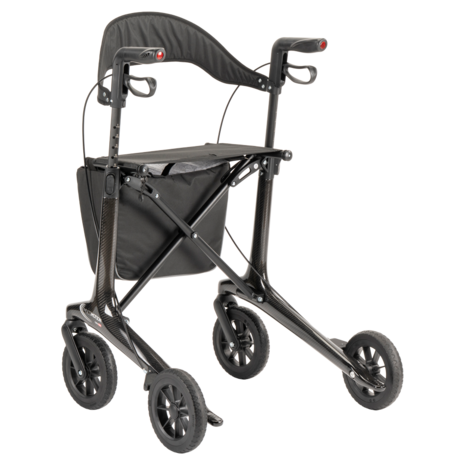 MultiMotion Carbon rollator: ultralicht, stijlvol en comfortabel