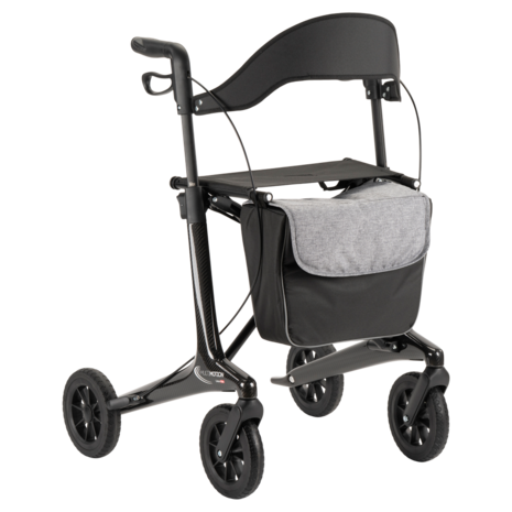 MultiMotion Carbon rollator: ultralicht, stijlvol en comfortabel
