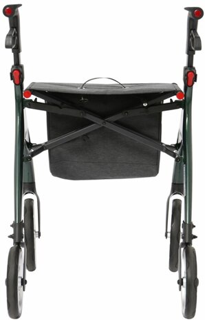 MultiMotion - Curve rollator - Extra zachte softwielen - Smal & wendbaar - Geen remkabels - Uniek design - Champagne
