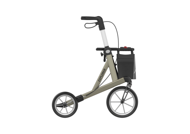 Rehasense Outdoor Explorer Lichtgewicht Rollator – Grote Wielen