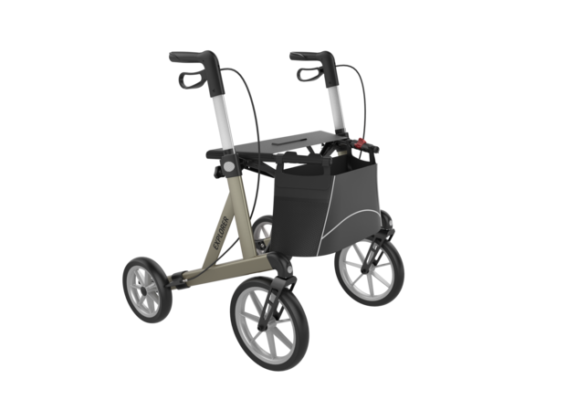Rehasense Outdoor Explorer Lichtgewicht Rollator &ndash; Grote Wielen